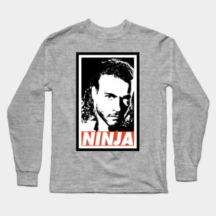 Ninja Van Damme Long Sleeve T-Shirt